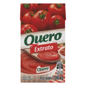 Extrato de Tomate tetra pak 1,08kg - Quero