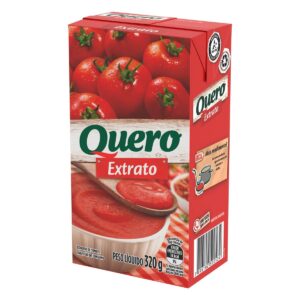 Extrato de Tomate tetra pak 320g - Quero