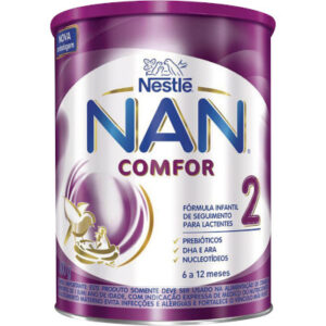 Fórmula Infantil de 6 a 12 meses lata 800g - Nan/Comfor 2