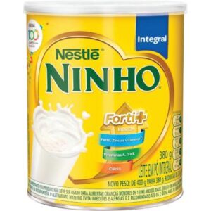Leite em Pó Integral lata 380g - Ninho