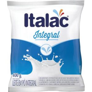 Leite em Pó Integral pacote 400g - Italac