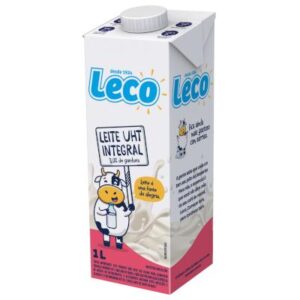 Leite Integral tetra pak 1 Litro - Leco