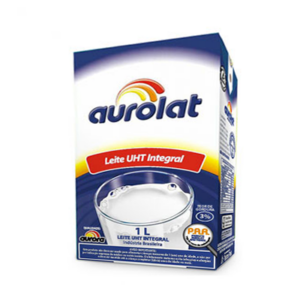 Leite Integral tetra pak 1 Litro - Aurolat