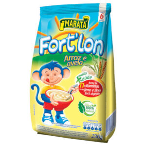 Preparo para Mingau sabor Arroz e Aveia pacote 230g - Maratá/Fort'lon