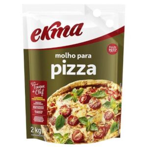Molho de Tomate Pizza pacote 2kg - Ekma