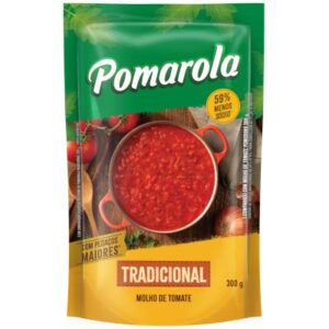 Molho de Tomate Tradicional sachê 300g - Pomarola