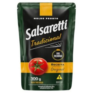 Molho de Tomate Tradicional sachê 300g - Salsaretti