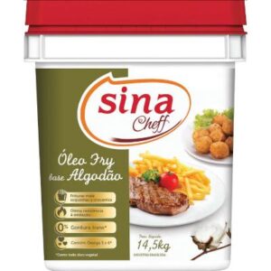 Óleo de Algodão Fritura balde 14,5kg - Sina Cheff