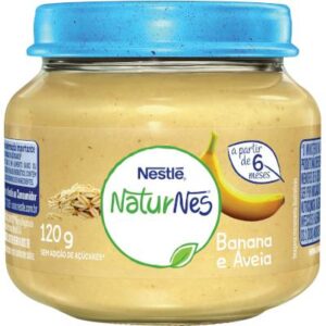 Papinha Banana e Aveia pote 120g - Nestlé/Naturnes