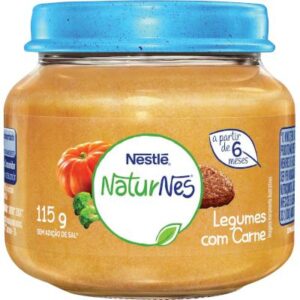 Papinha Carne com Legumes pote 115g - Nestlé/Naturnes