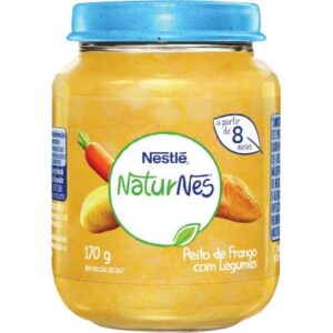 Papinha Peito de Frango com Legumes Pote 170g - Nestlé/Naturnes